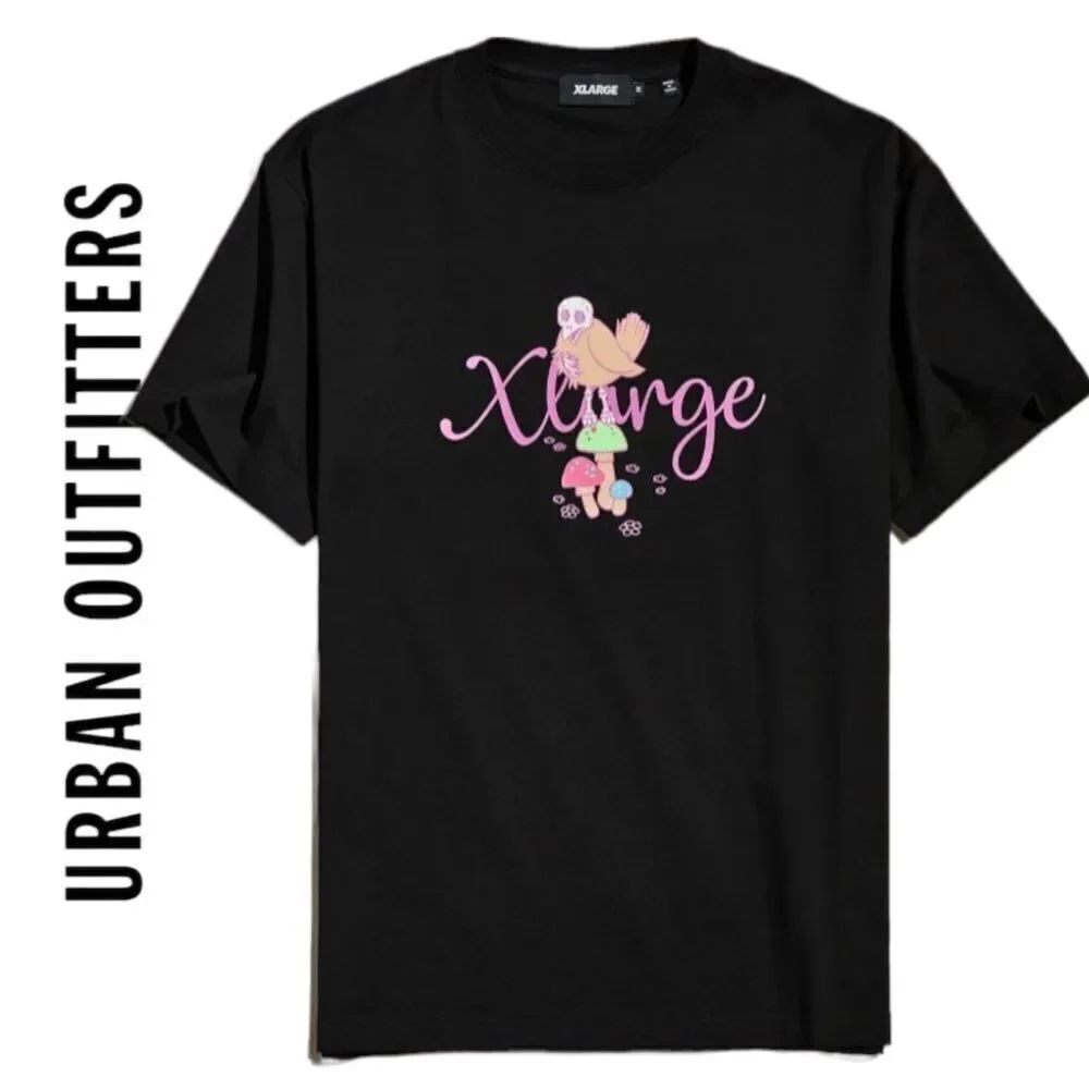 NEW XLARGE Urban Outfitters Black Bird Shirt T-Shirt Tee M